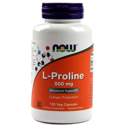 Now Foods L-proline 500mg
