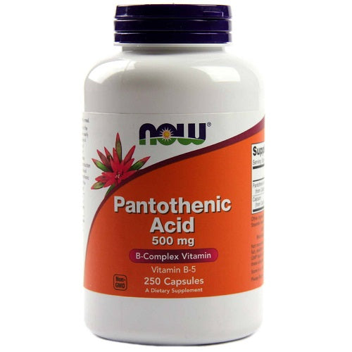 Now Foods pantothenic acid 500mg