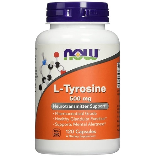 Now Foods L-Tyrosine 500mg