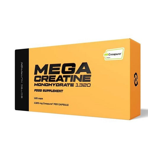 Scitec Nutrition Mega Creatine Monohydrate 1320, 120 Capsules