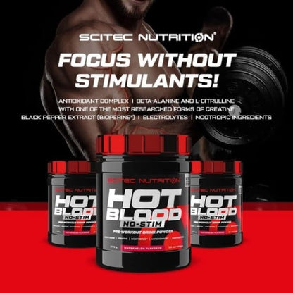 Scitec Nutrition Hot Blood No-Stim Pre Workout