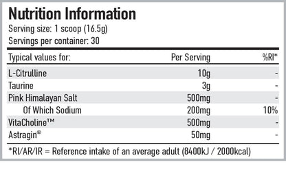 Per4m Pump Pre Workout, Stim Free, 495g
