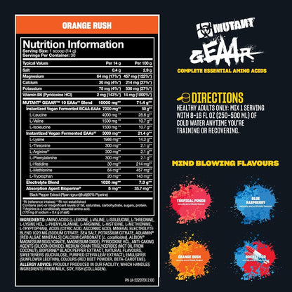 Mutant GEAAR, Complete EAA, 420g
