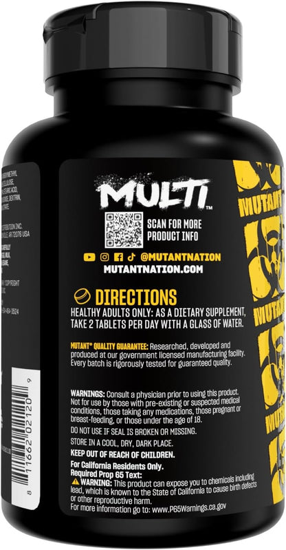 Mutant Multi, 60 Tablets