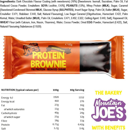 Mountain Joe's Protein Brownies, 12 x 60g