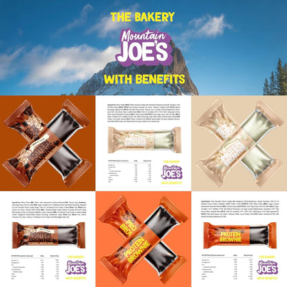 Mountain Joe's Protein Brownies, 12 x 60g