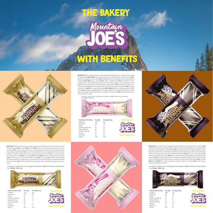 Mountain Joe's Protein Millionaire Bars, 10 x 50g