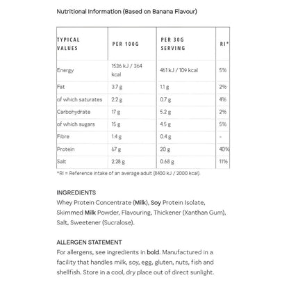 Mountain Joe's Shake A Whey, 1.8kg