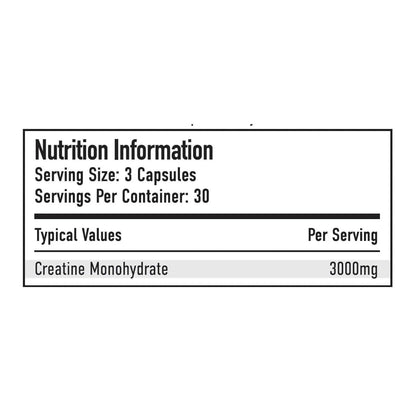 Per4m Creatine Capsules, 90 Capsules, 100% Micronised
