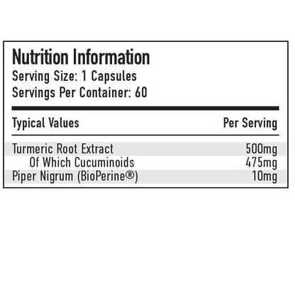 Per4m Curcumin 60 Capsules, Anti-inflammatory Support