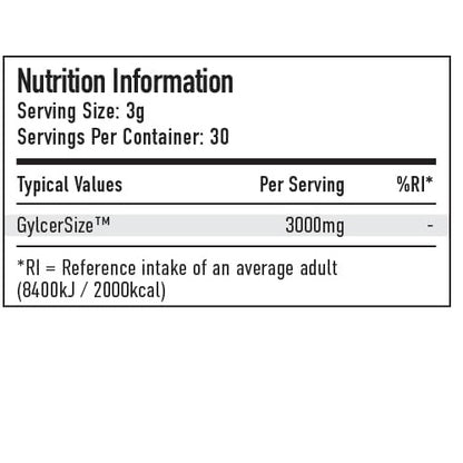 Per4m Glycersize Powder, 90g, 30 Servings