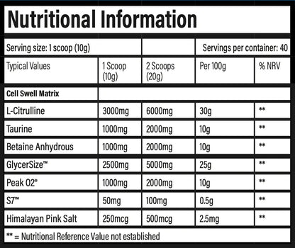 Trained by JP Pumpage, Non Stim Pre Workout, 400g