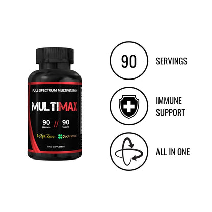 Strom Sports MultiMAX 90 Servings, 180 Tablets