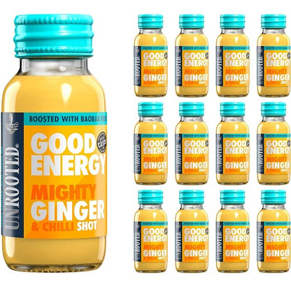 Unrooted Good Energy Shots 12 x 60ml