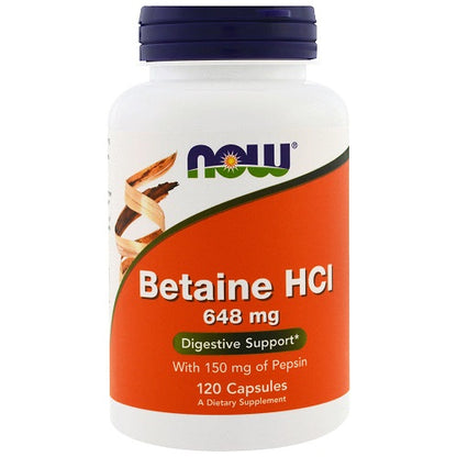 Now Foods Betaine 648mg