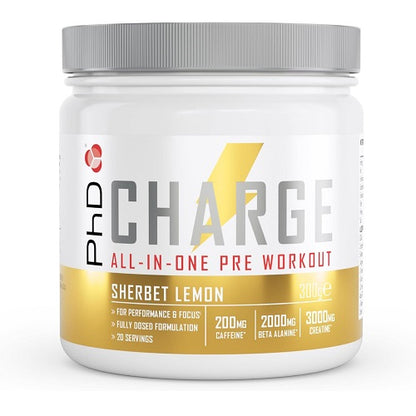 PHD Charge Pre Workout, 300g