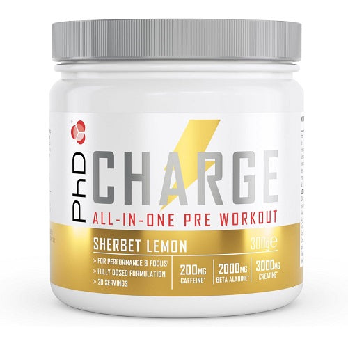 PHD Charge Pre Workout, 300g