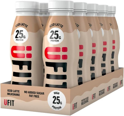 UFIT 25g Protein Shakes, 10 x 330ml
