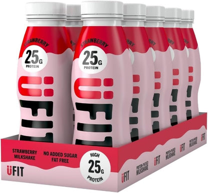 UFIT 25g Protein Shakes, 10 x 330ml