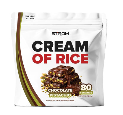 Strom Sports Cream of Rice 2kg, 80 Servings