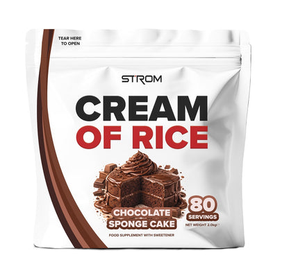Strom Sports Cream of Rice 2kg, 80 Servings
