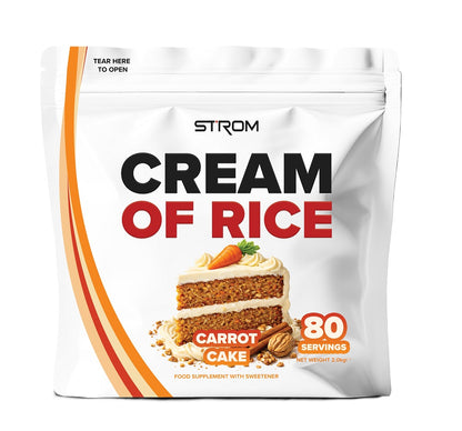 Strom Sports Cream of Rice 2kg, 80 Servings
