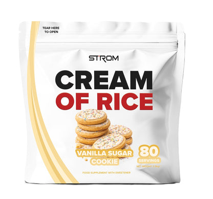 Strom Sports Cream of Rice 2kg, 80 Servings