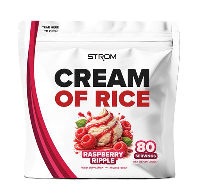 Strom Sports Cream of Rice 2kg, 80 Servings