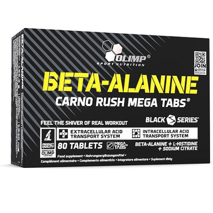 Olimp Beta-Alanine Mega Carno Rush, 80 Tablets