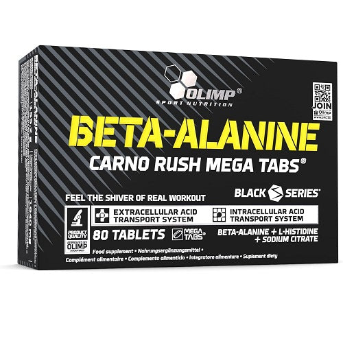 Olimp Beta-Alanine Mega Carno Rush, 80 Tablets