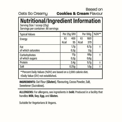 TBJP Oats So Creamy 2kg