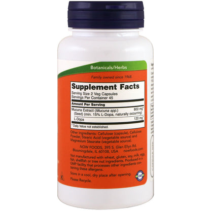 Now Foods DOPA Mucuna