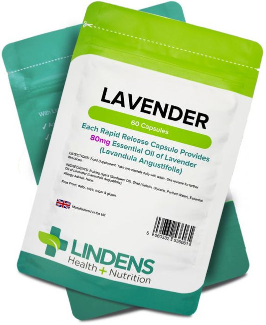 Lindens Lavender Essential Oil 80mg