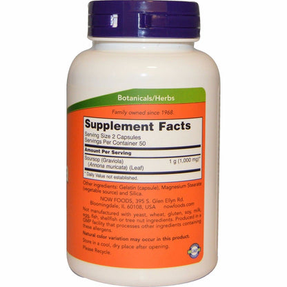 Now Foods Graviola 500mg