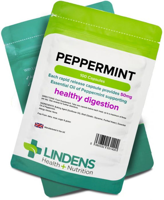 Lindens Peppermint Oil 50mg