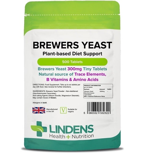 Lindens Brewers Yeast 300mg